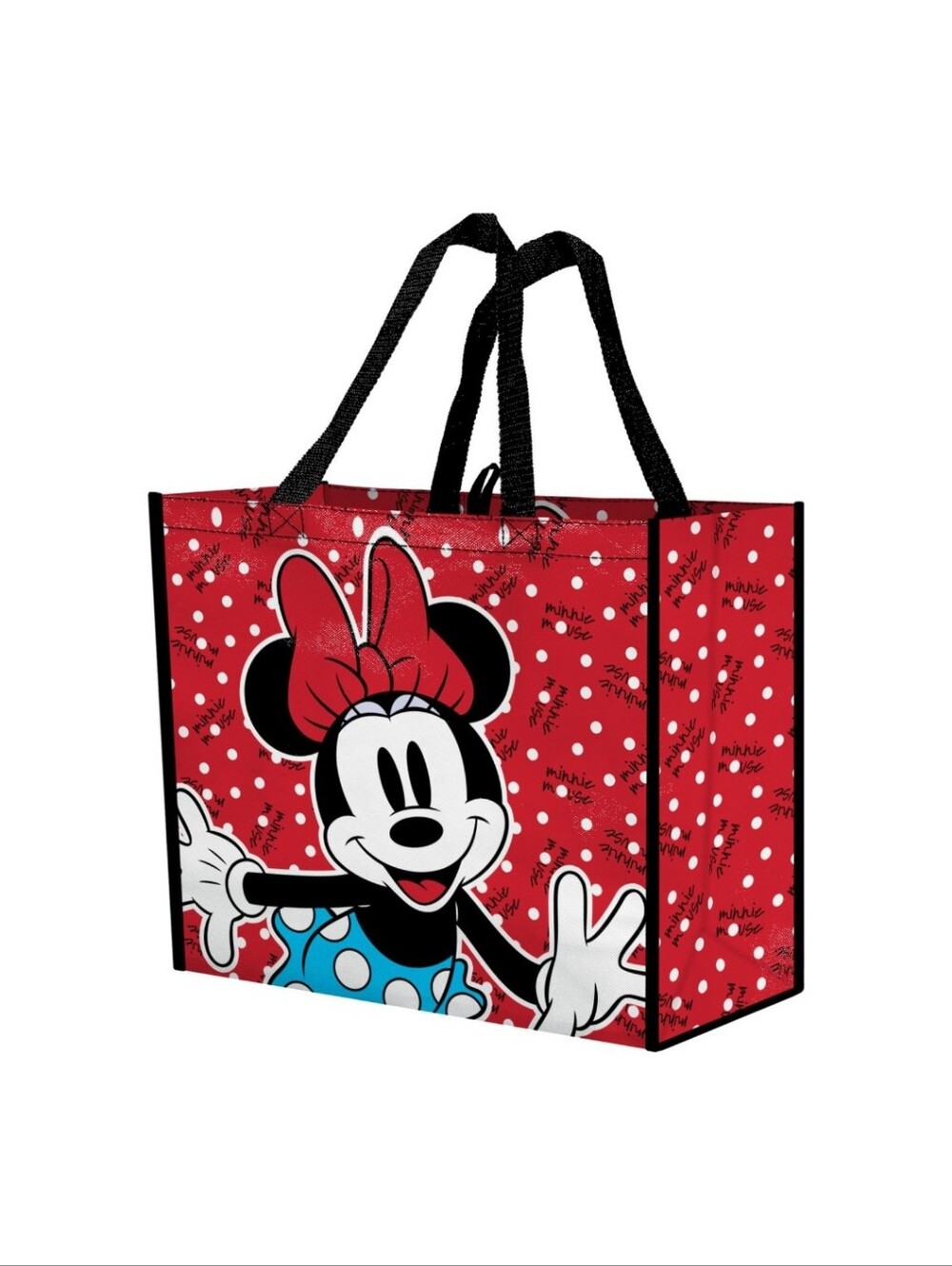 Disney Minnie Mouse Red, Black, White, Blue Tote Bag